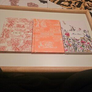Three Dior Notebooks
